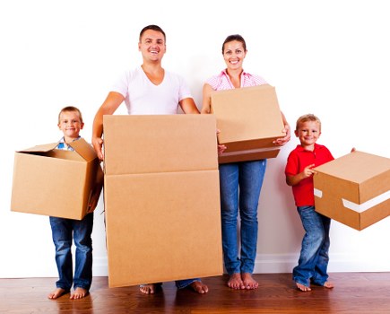 Movers helping with a local home move in Vauxhall
