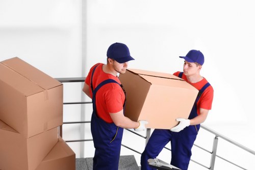 Professional packing support for a Vauxhall home move