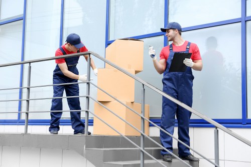 Careful handling of business items during a Vauxhall relocation