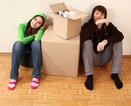 Packing and loading service for a Vauxhall home move