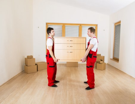 Unpacking boxes and setting up a new Vauxhall property